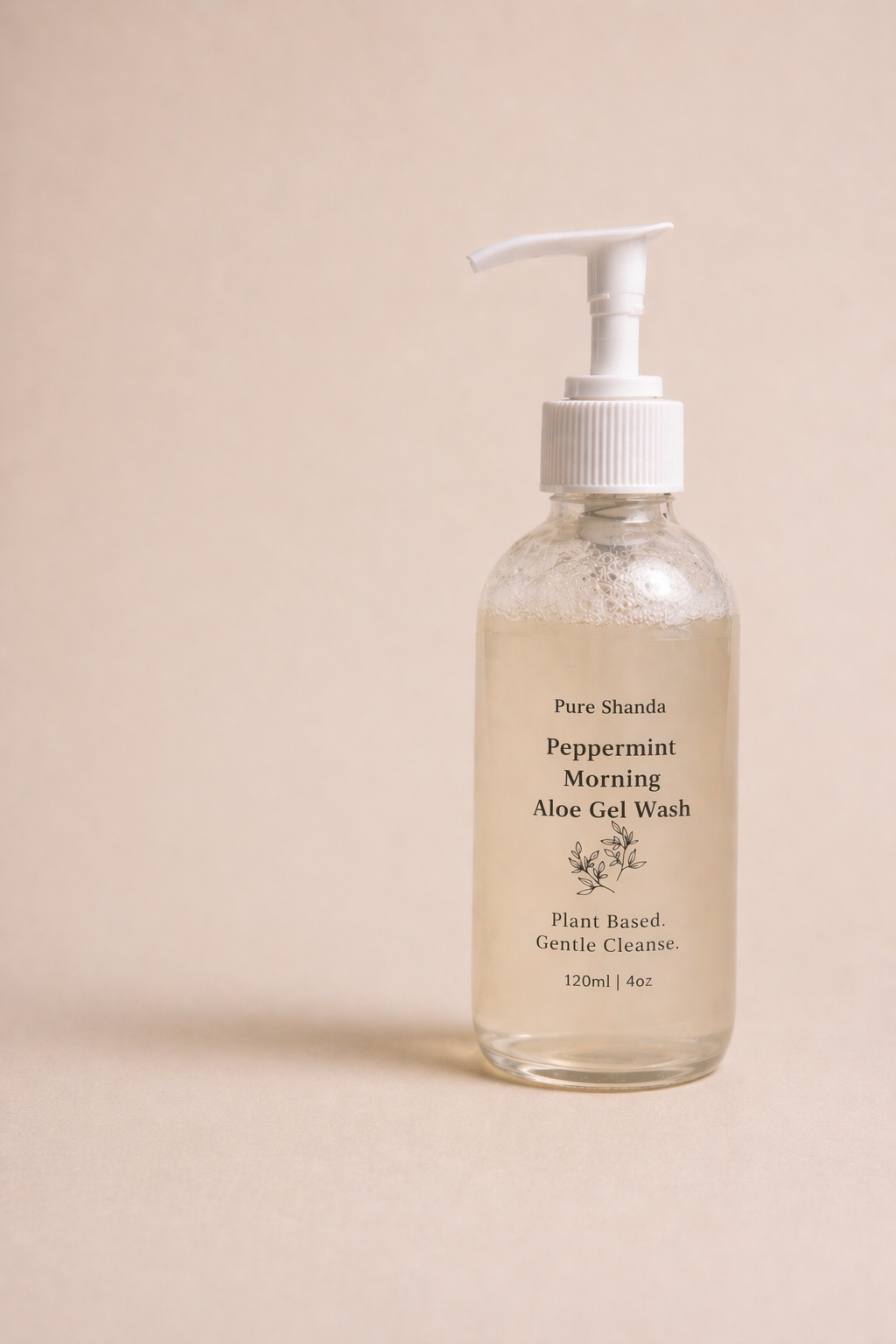 Peppermint Morning Aloe Gel Face Wash