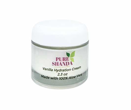 Vanilla Hydration Cream (Coconut-Free Formula)